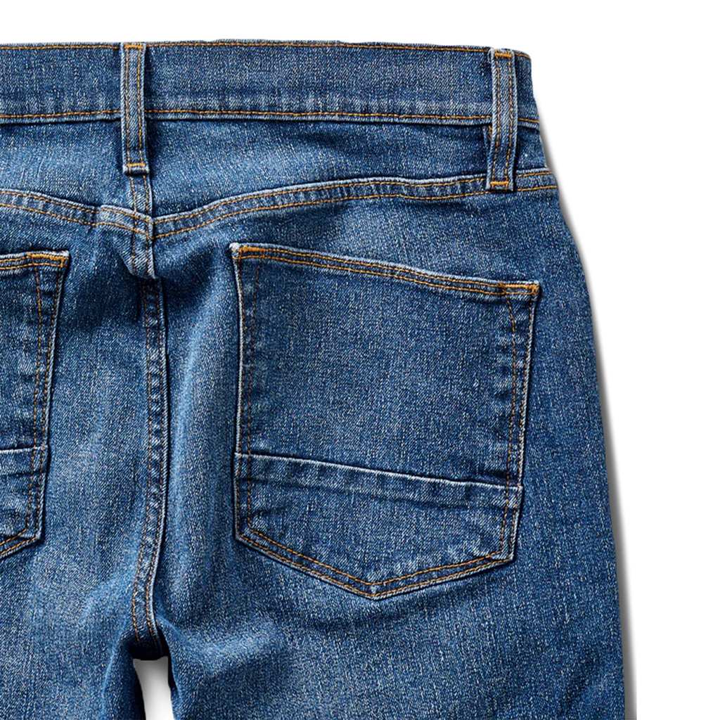 HWY 128 Straight Fit Denim Jeans - Medium Classic