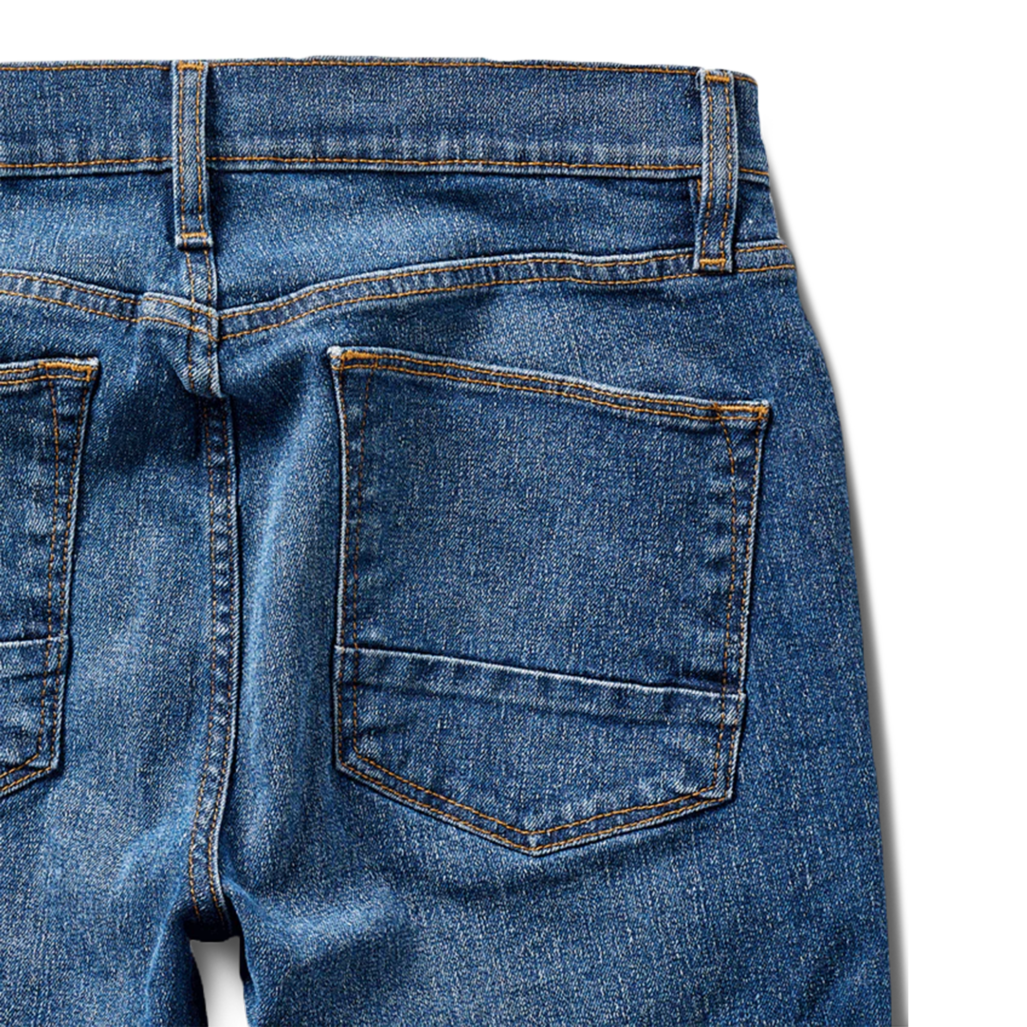 HWY 128 Straight Fit Denim Jeans - Medium Classic