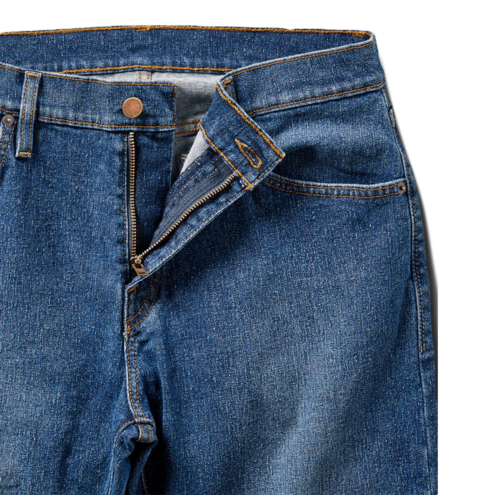HWY 128 Straight Fit Denim Jeans - Medium Classic