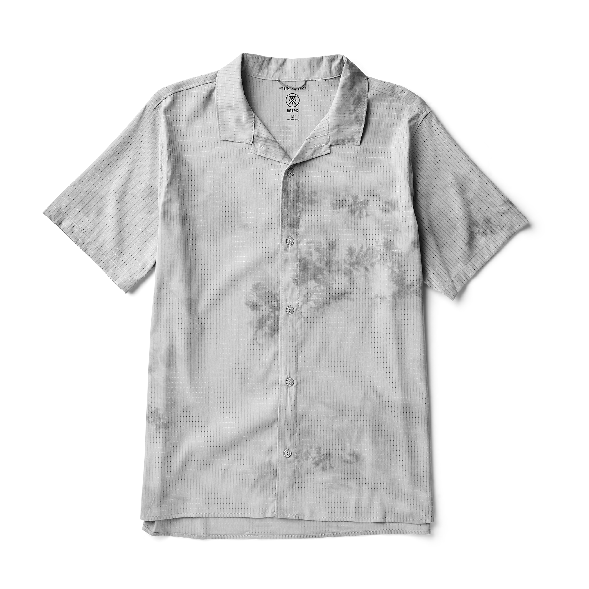 Bless Up Trail Button Up Shirt von Ghost Grau