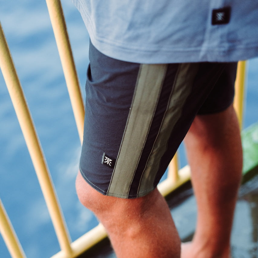 Passage Panel 18.5' Boardshorts - Schwarz