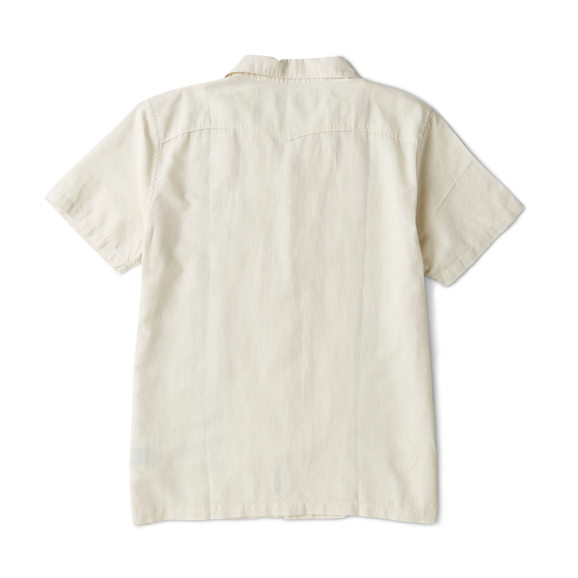Gonzo Camp Button Up Shirt - Elfenbein