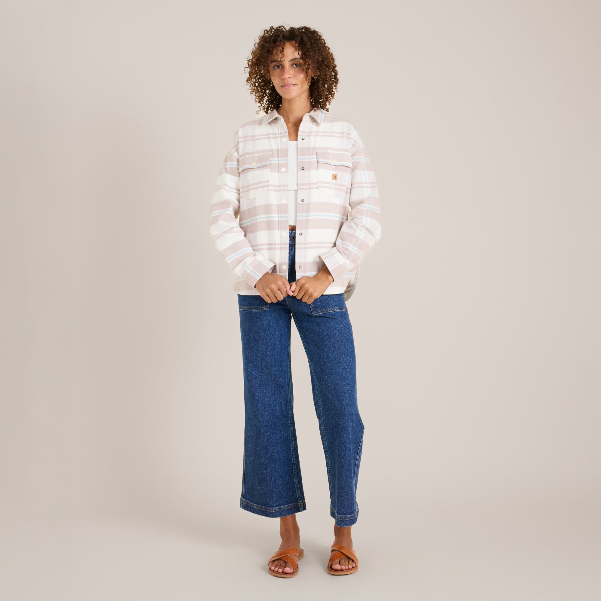 Amberley Flannel — Glacier