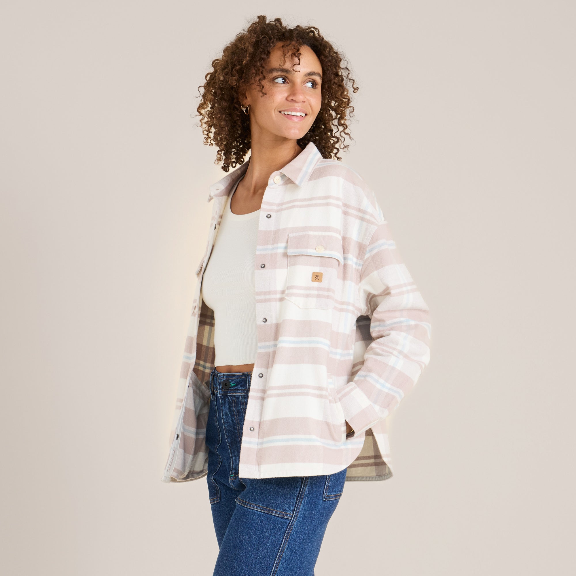 Amberley Flannel — Glacier