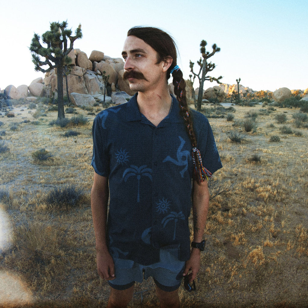 Bless Up Trail Button Up Shirt für Ebony