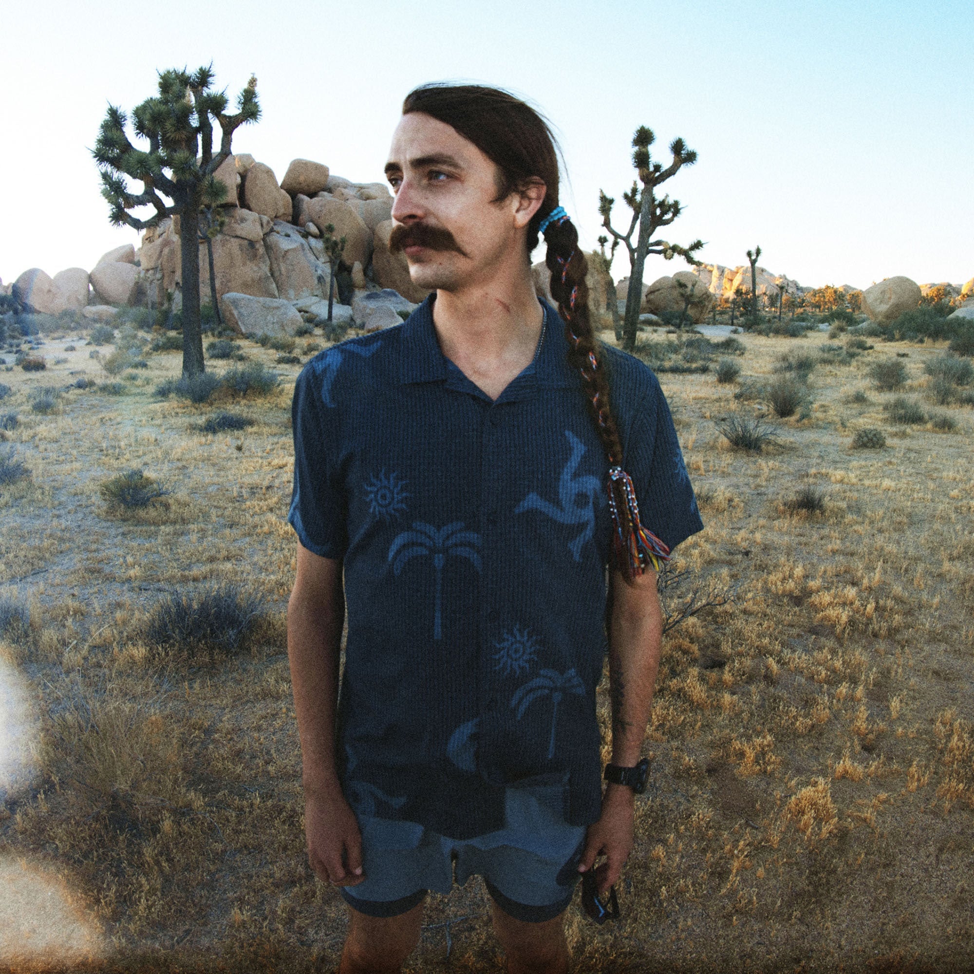 Bless Up Trail Button Up Shirt für Ebony