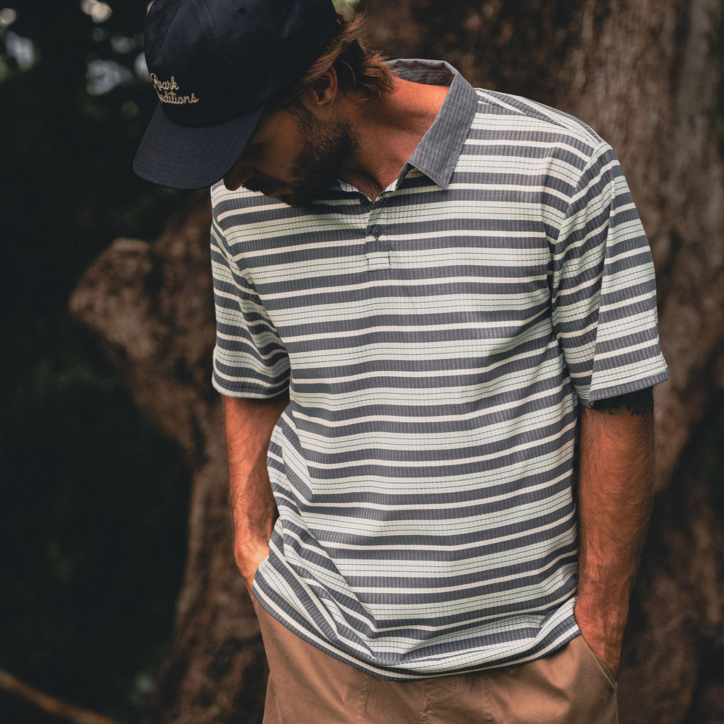 Bless Up Breathable Stretch Polo Shirt - Neptun (Deutsche Ausgabe)