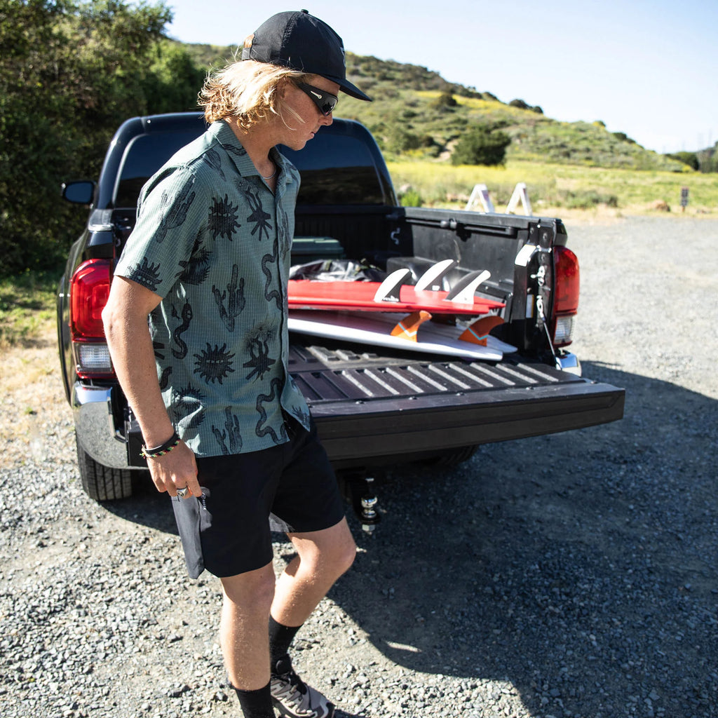 Bless Up Trail Button Up Shirt - Wald