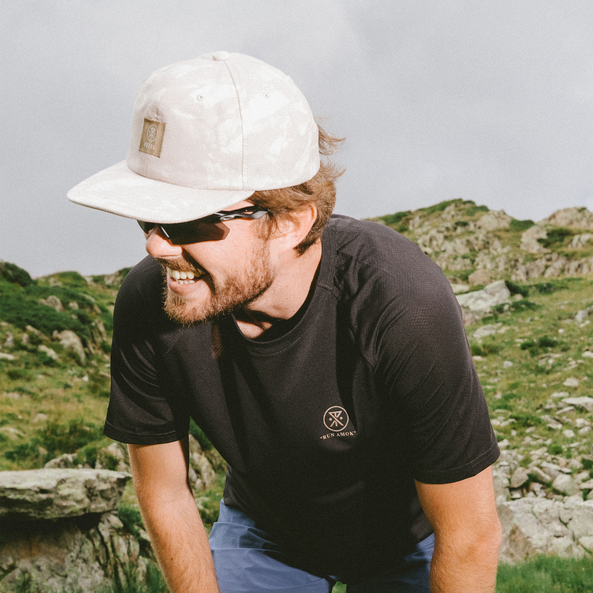 Bless Up Trail Hat Strapback Hat - Fossil