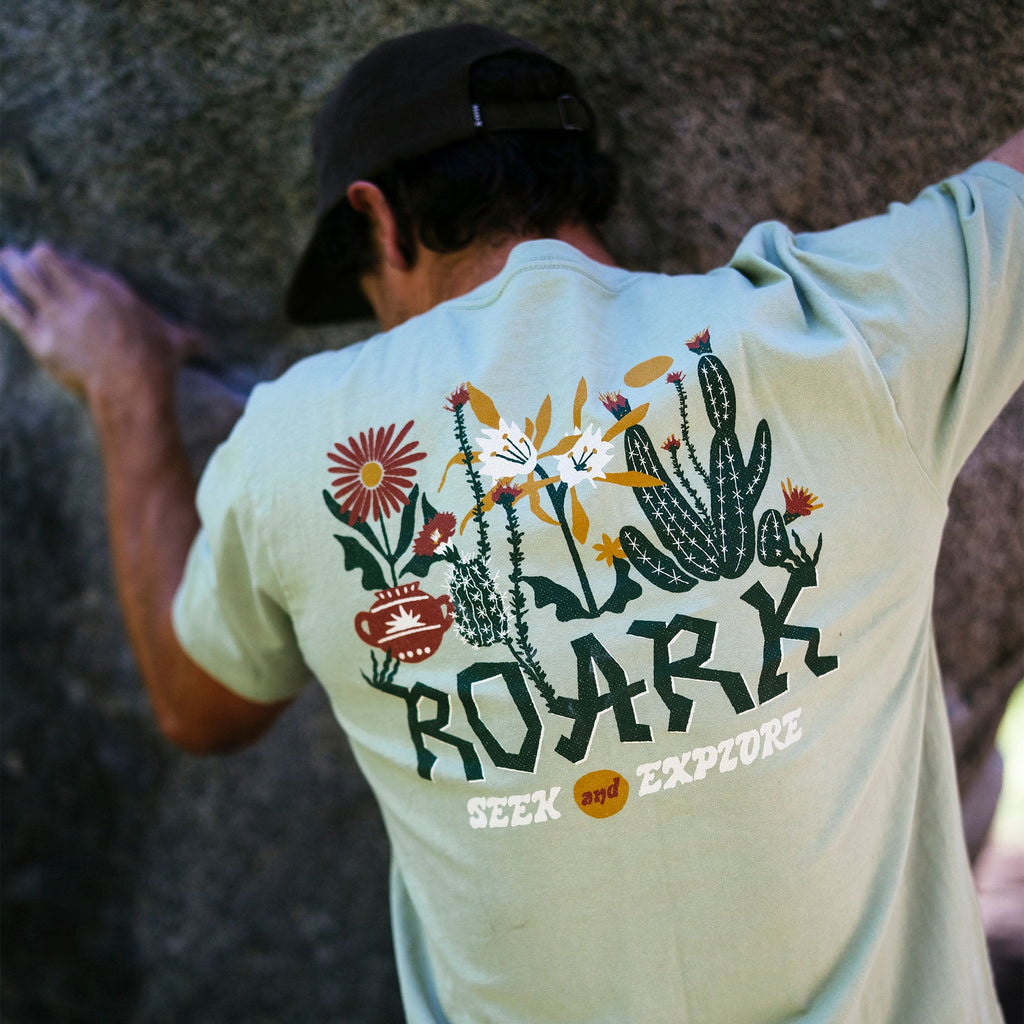 Cactus Garden Premium-T-Shirt - Seafoam