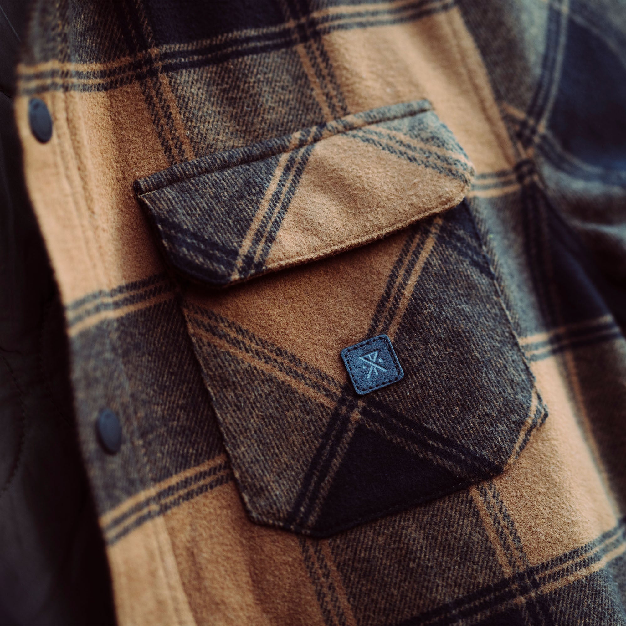 Backwoods Overshirt Jacke - Otter
