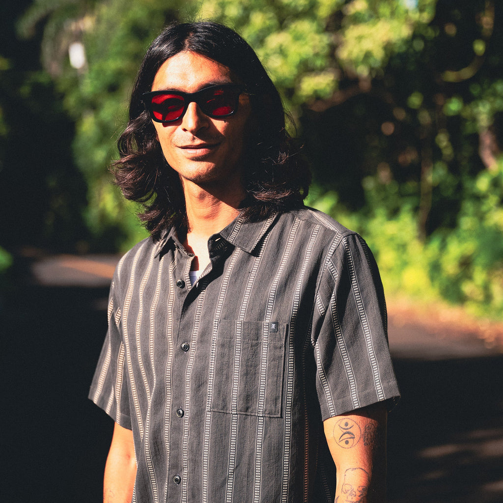 Crosswinds Button Up Shirt - Onyx