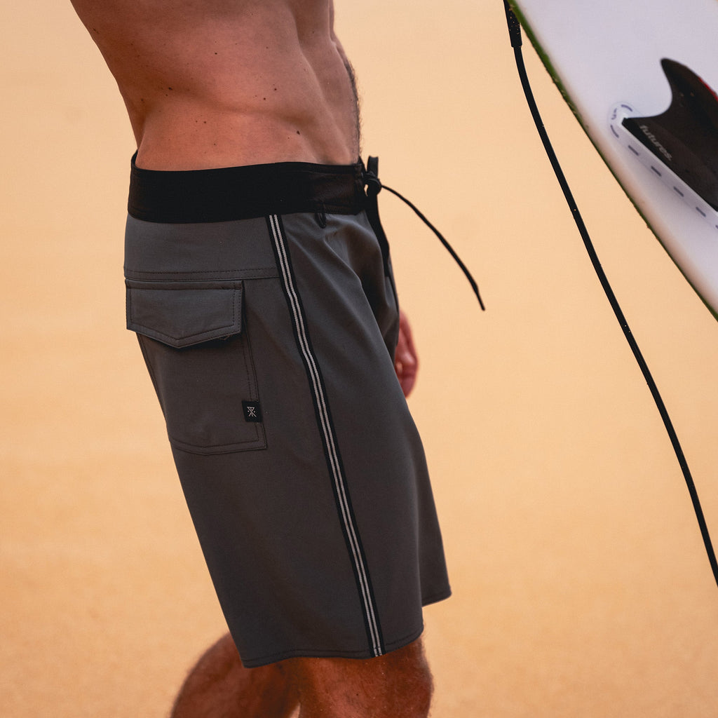 Passage 18,5' Boardshorts - Holzkohle