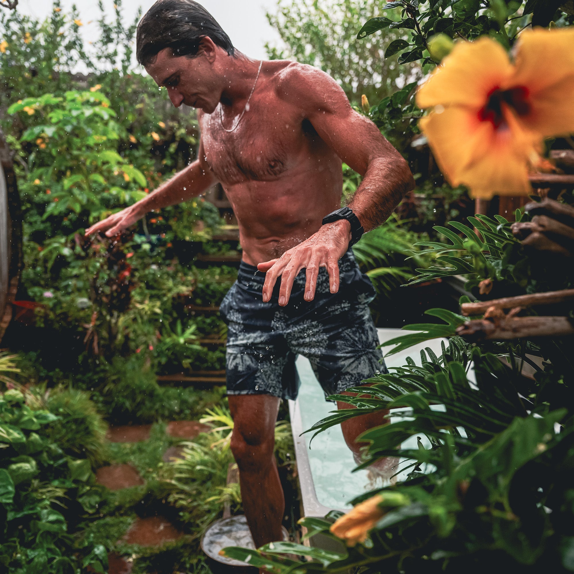 Chiller Scallop 17' Boardshorts - Marine
