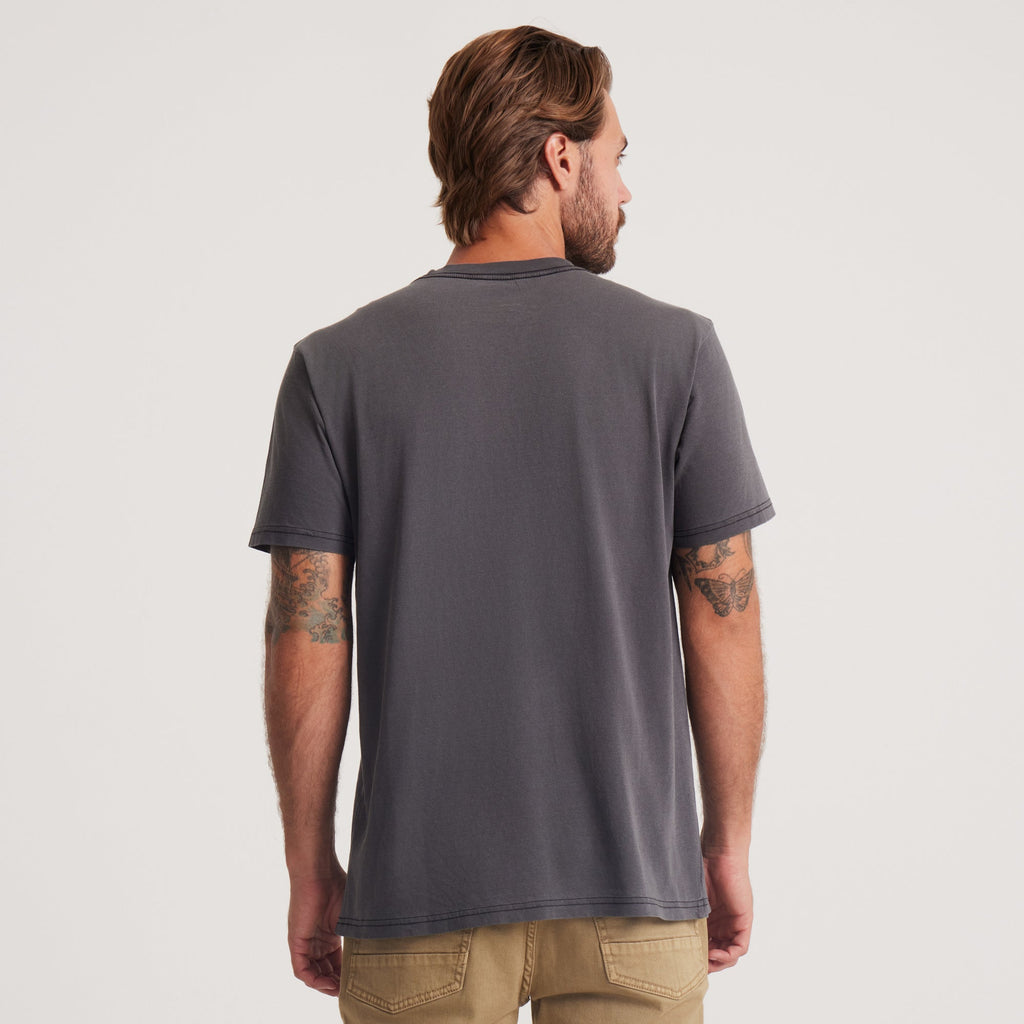 Made To Fade Kurzarm Tee - Washed Schwarz (Deutsche Ausgabe)