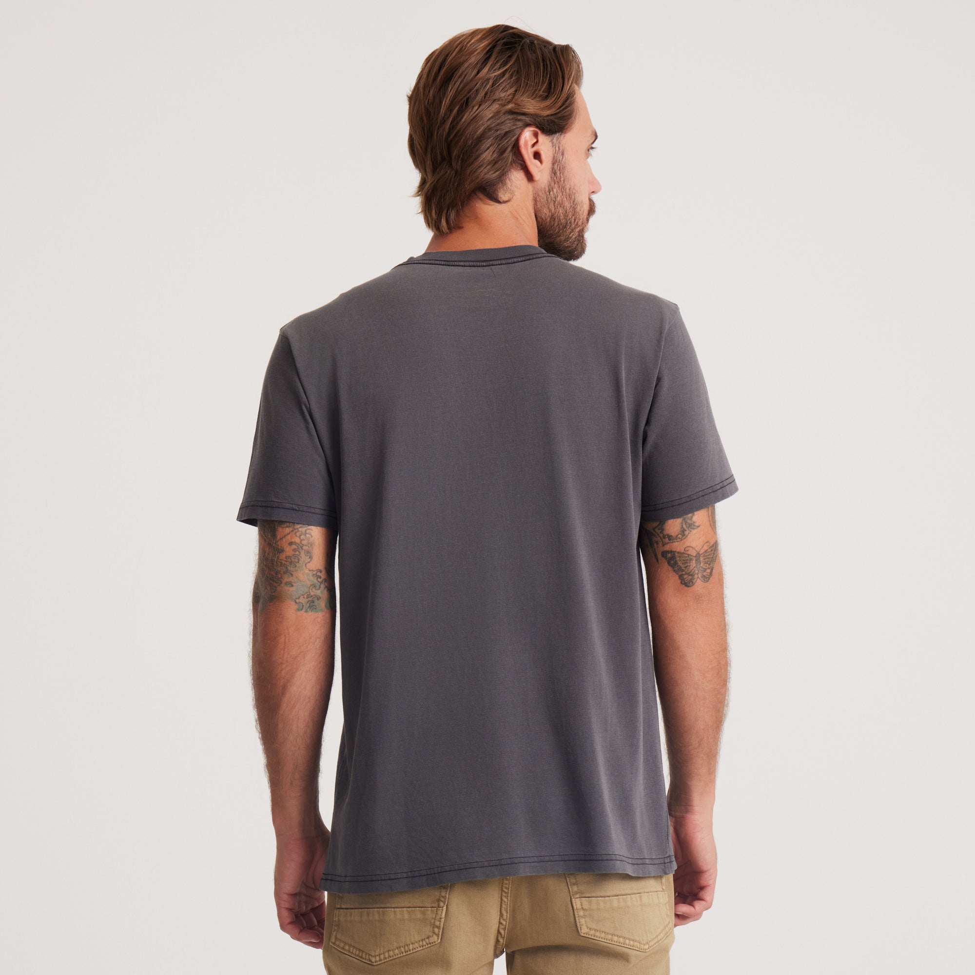 Made To Fade Kurzarm Tee - Washed Schwarz (Deutsche Ausgabe)