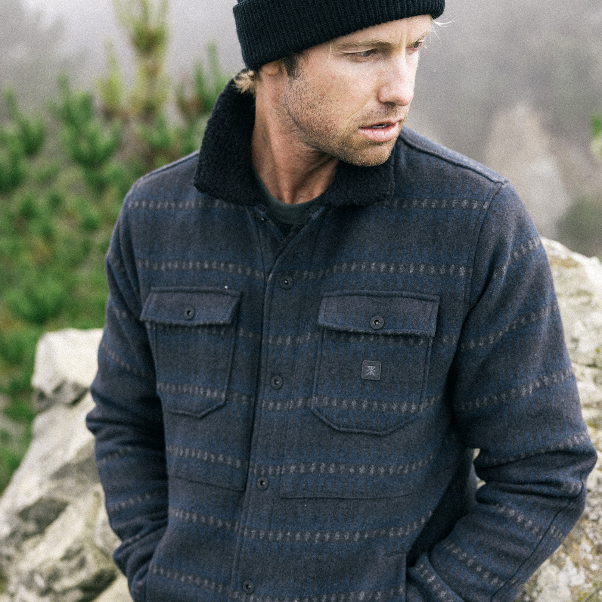 Hebrides Jacke — Onyx