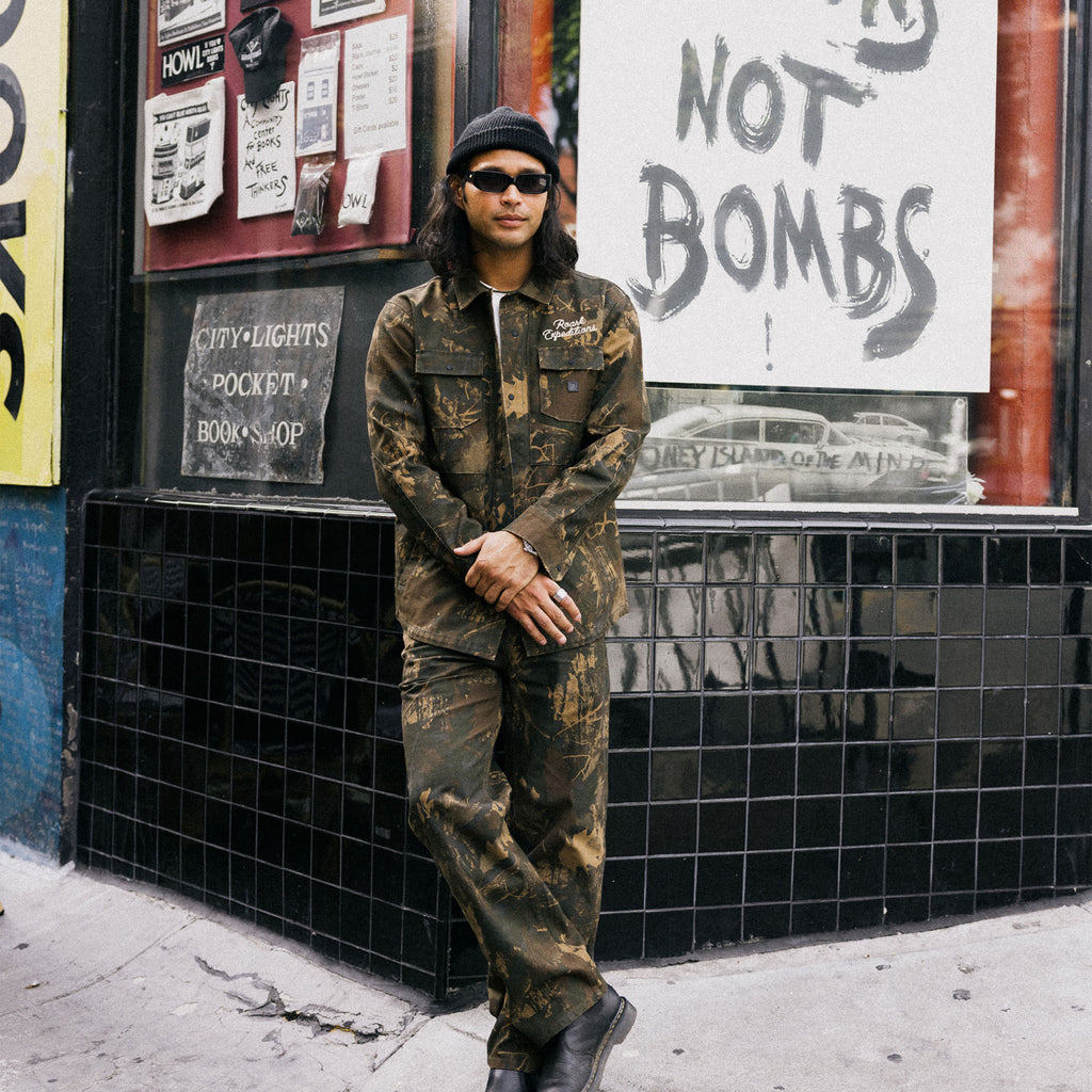 Hebrides Unlined Jacke — Camo