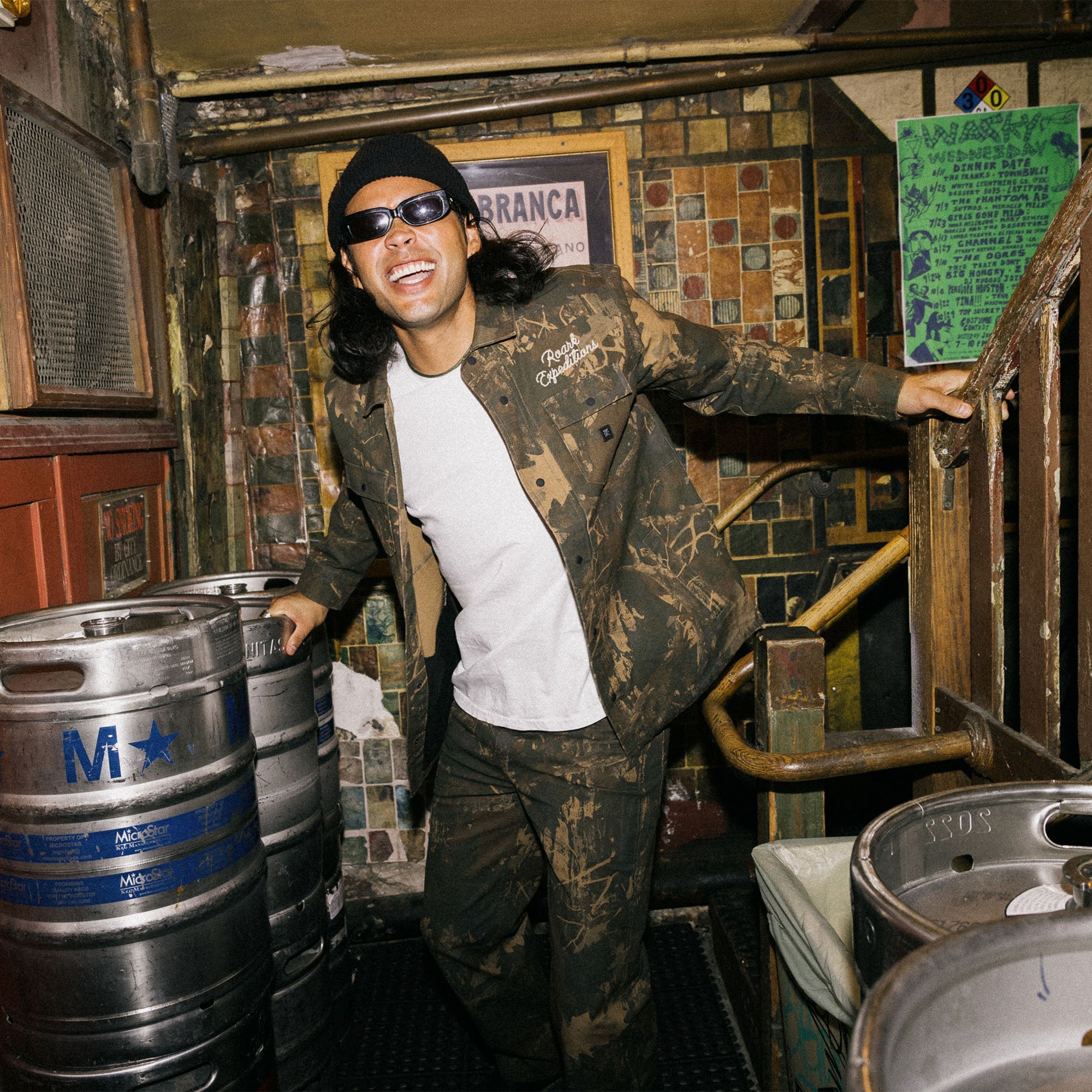 Hebrides Unlined Jacke — Camo