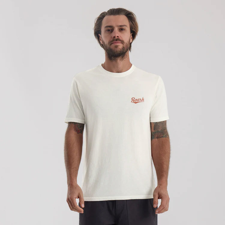 Diamond Script Premium-T-Shirt - Cremeweiß