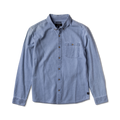 Scholar Chambray Button Up Shirt - Bleached