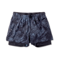 Bommer 3.5' Shorts - Marine Tie Dye