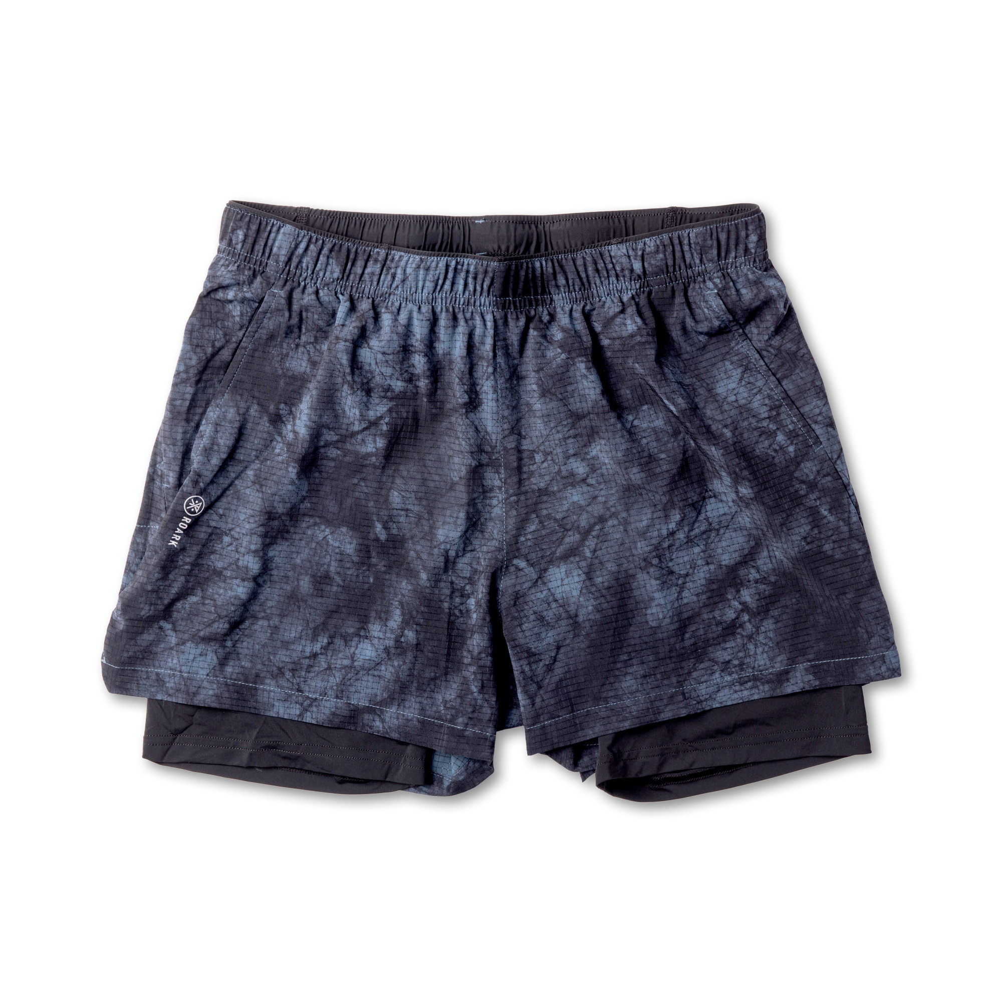 Bommer 3.5' Shorts - Marine Tie Dye