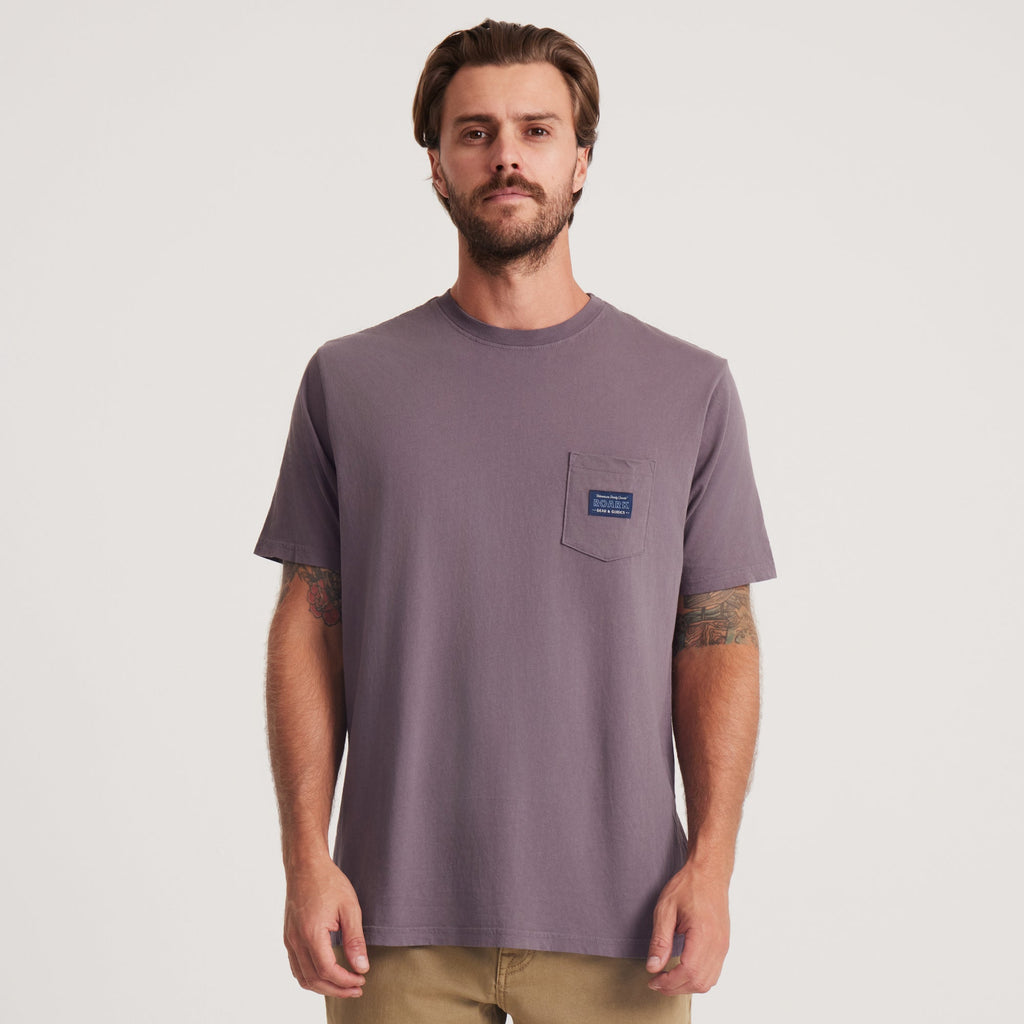 Label Pocket Premium-T-Shirt - Hai
