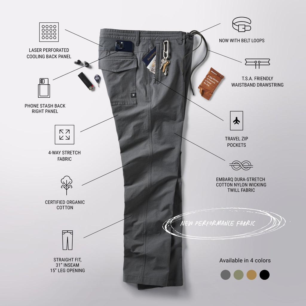 Layover Pro Traveler Hose - Kohle