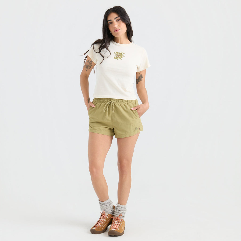 Blume Muse Premium-T-Shirt - Knochen