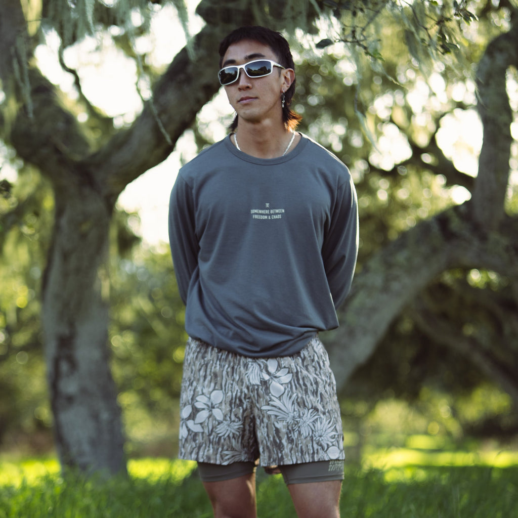Mathis Active Langarm Tee - Kohle