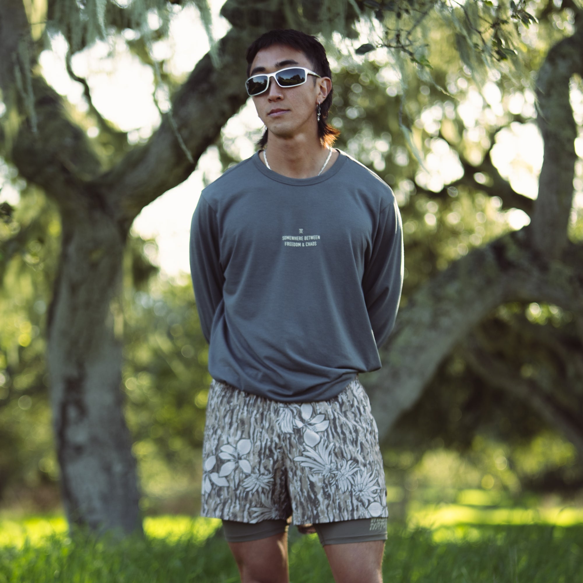 Mathis Active Langarm Tee - Kohle