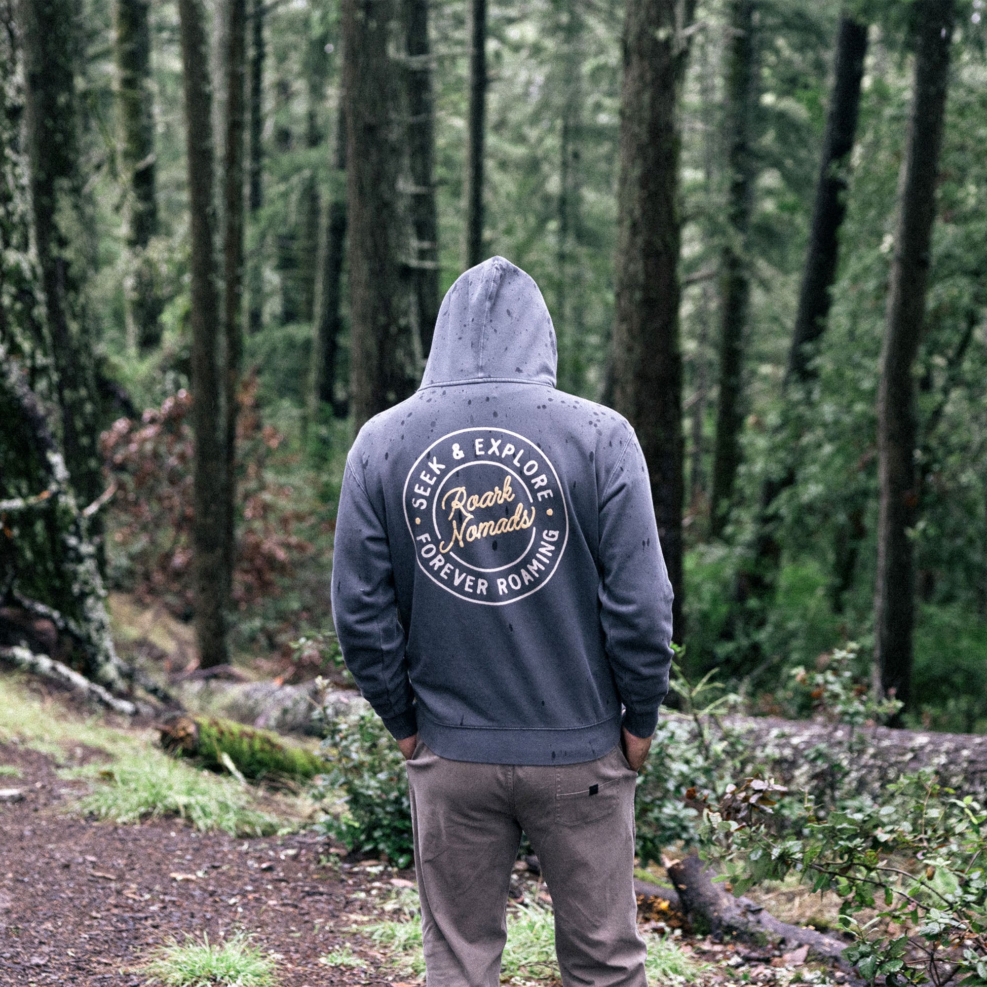 Nomads Badge Fleece - Onyx