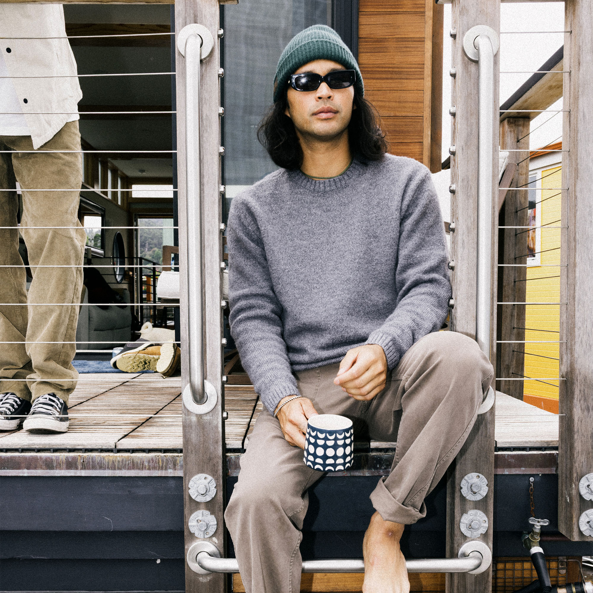 Nordsman Wool Sweater — Holzkohle