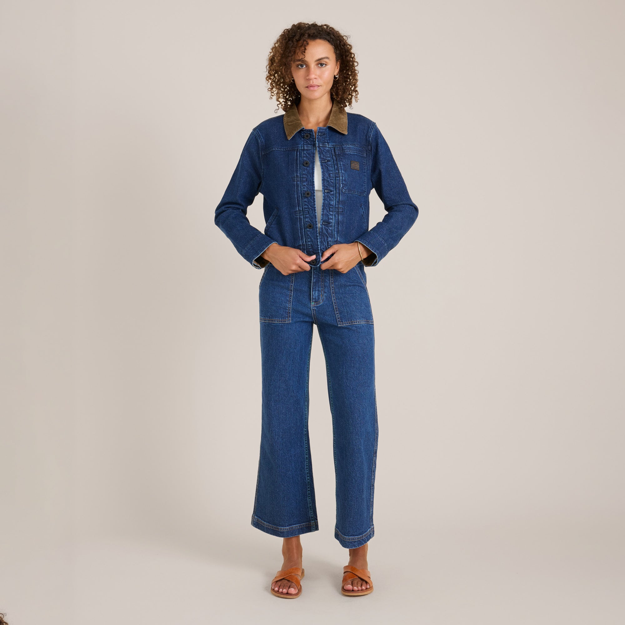 Open Roads Denim Jacke - Indigo