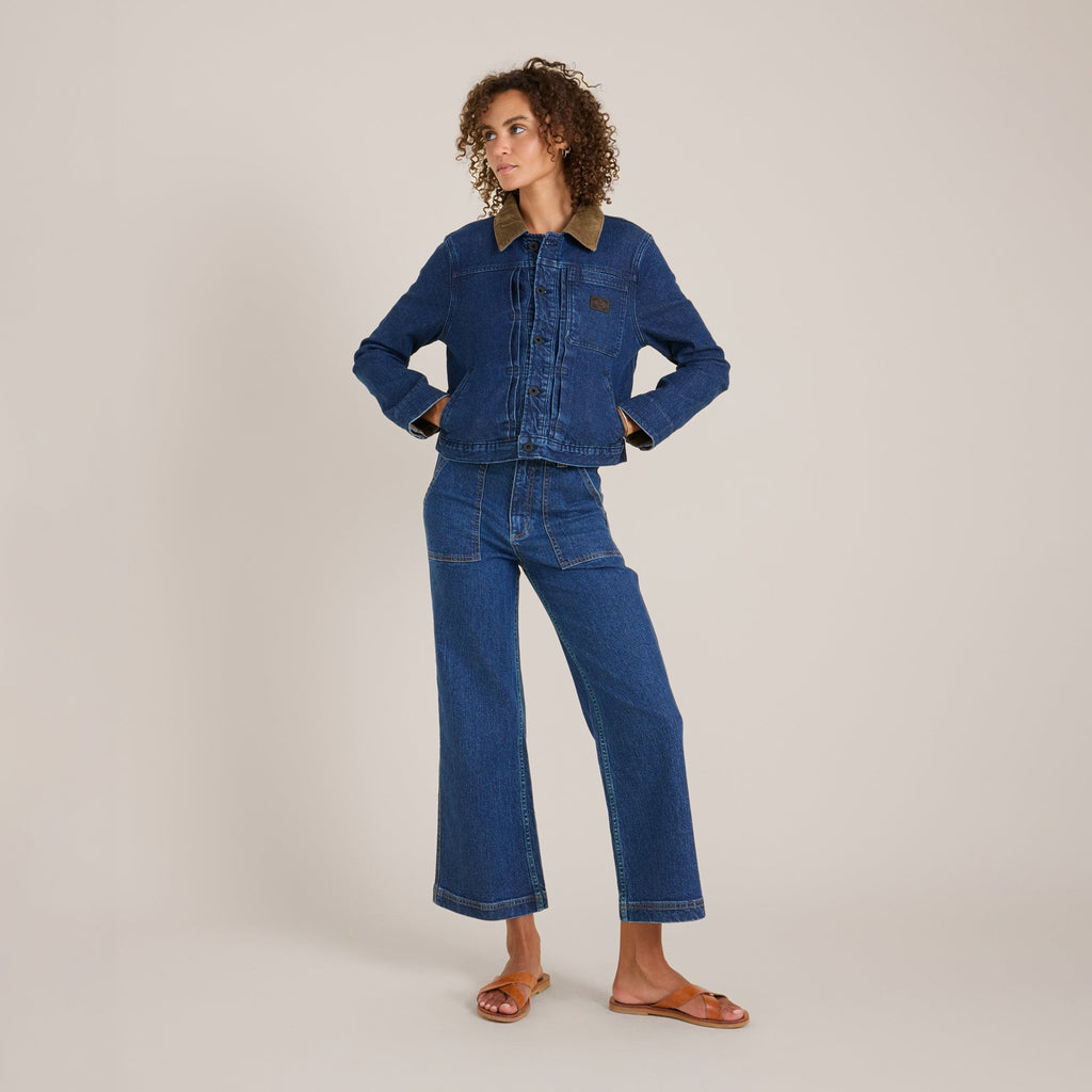 Open Roads Denim Jacke - Indigo