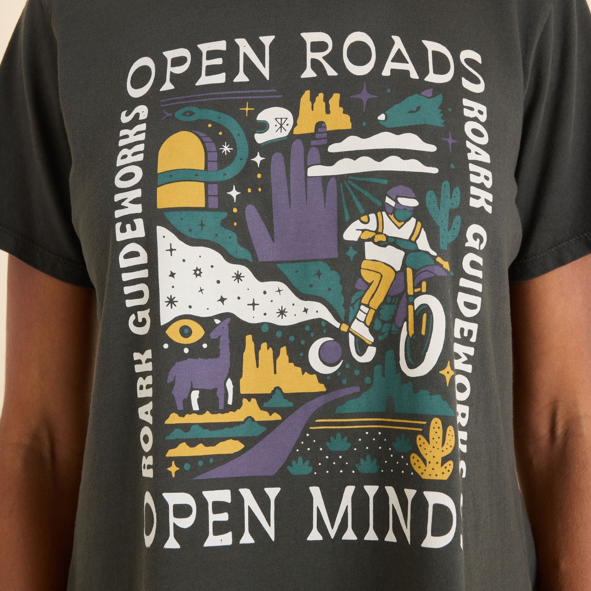 Open Roads Everyday Premium-T-Shirt - Dark Military