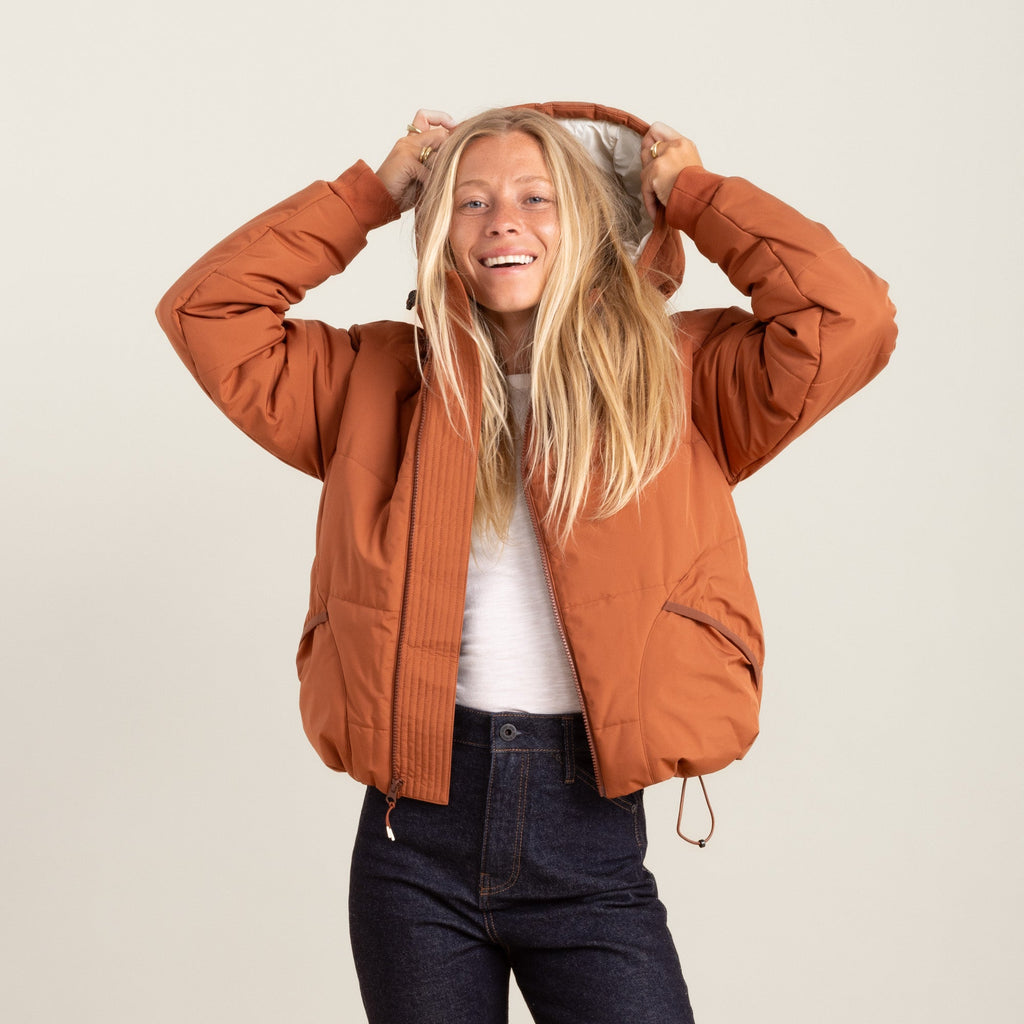 Hokkaido Pufferjacke — Coconut Shell