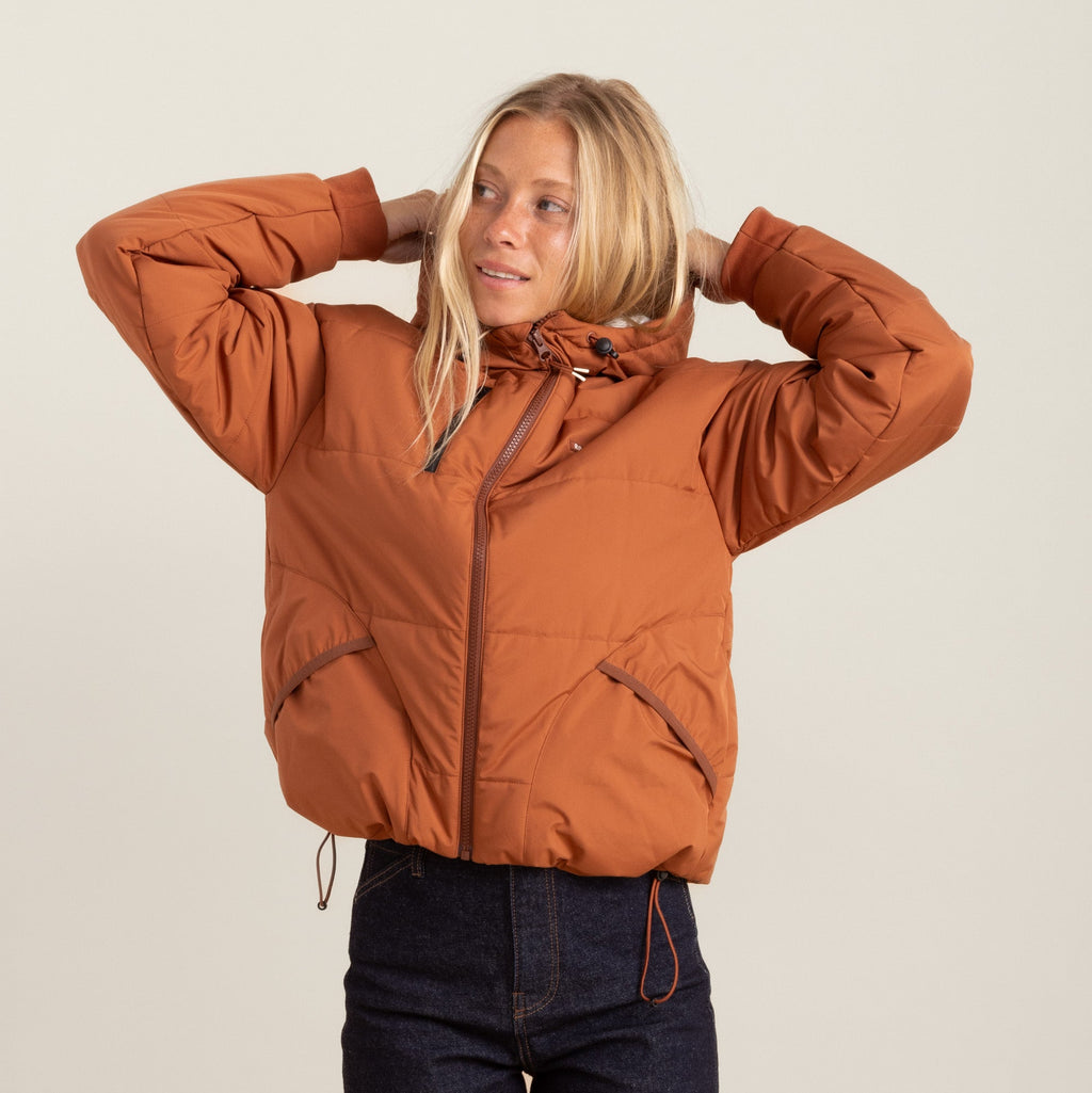 Hokkaido Pufferjacke — Coconut Shell
