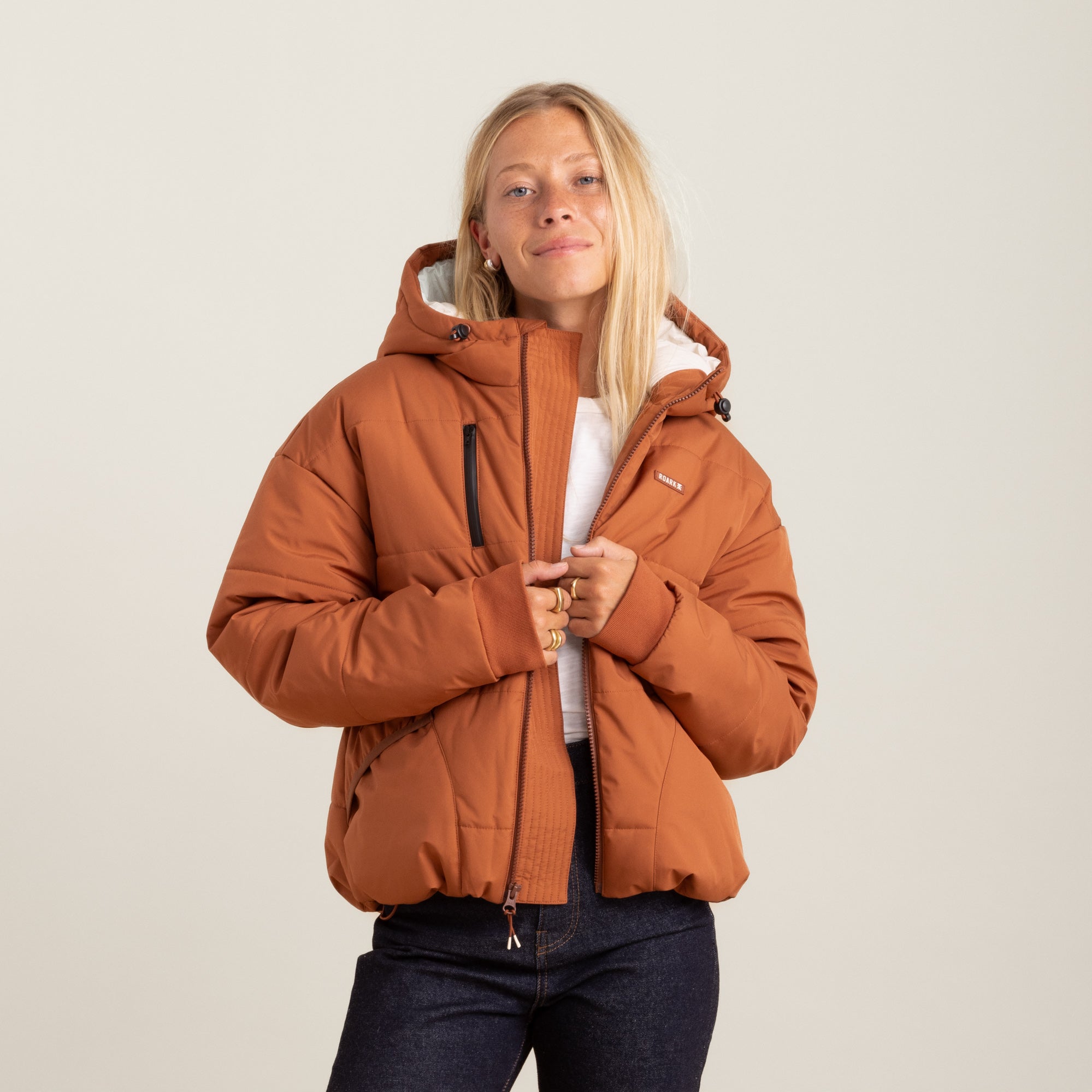 Hokkaido Pufferjacke — Coconut Shell