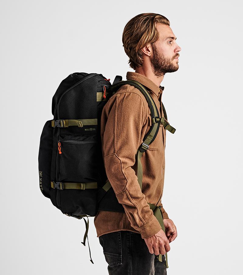 5 Tage Mule 55L Bag - Schwarz