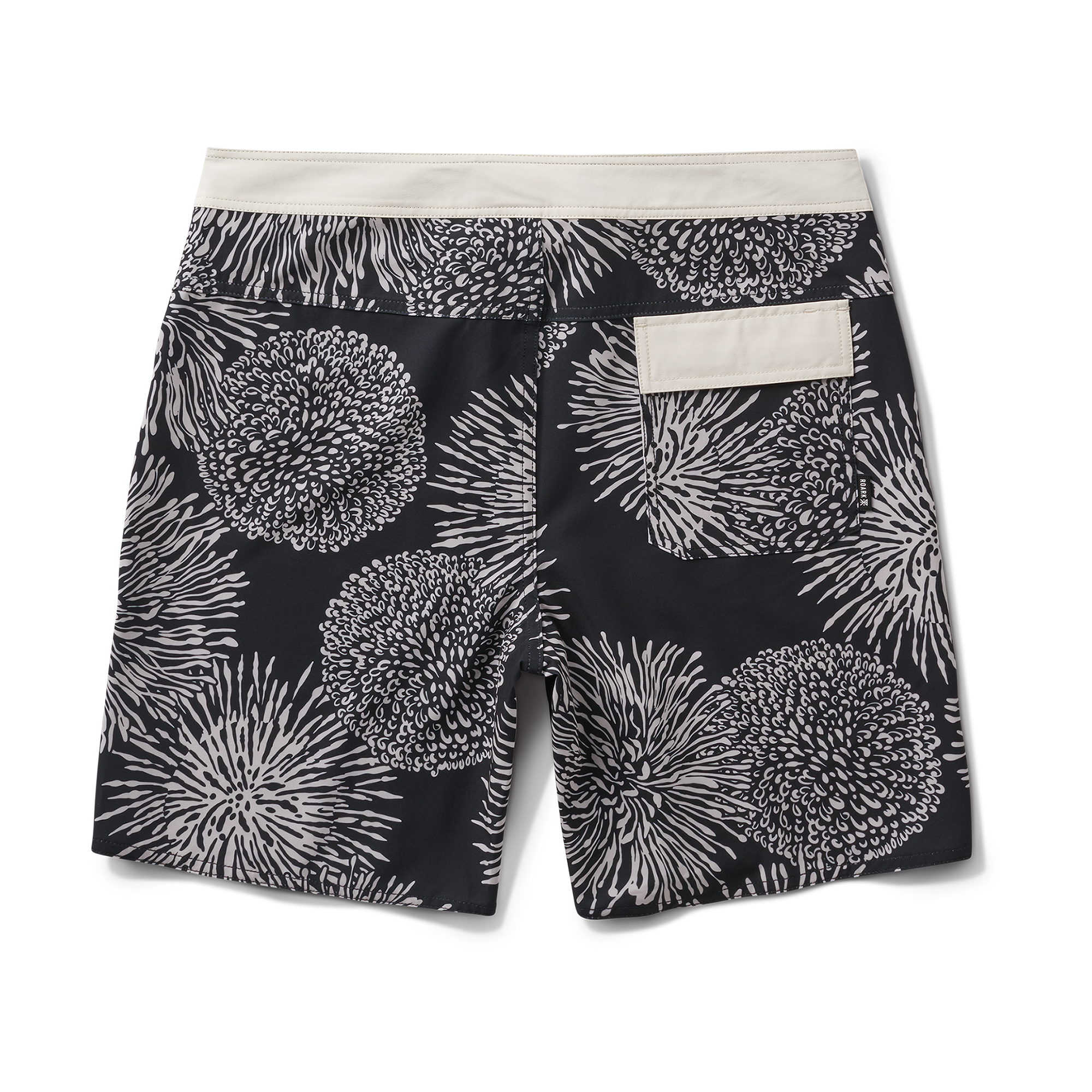 Passage 18,5' Boardshorts - Schwarze Florale