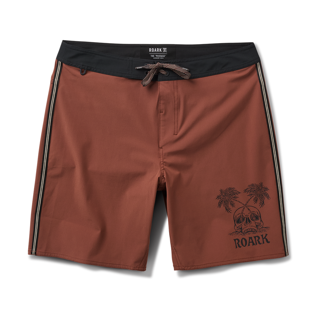 Passage 18,5' Boardshorts - Rot Clay