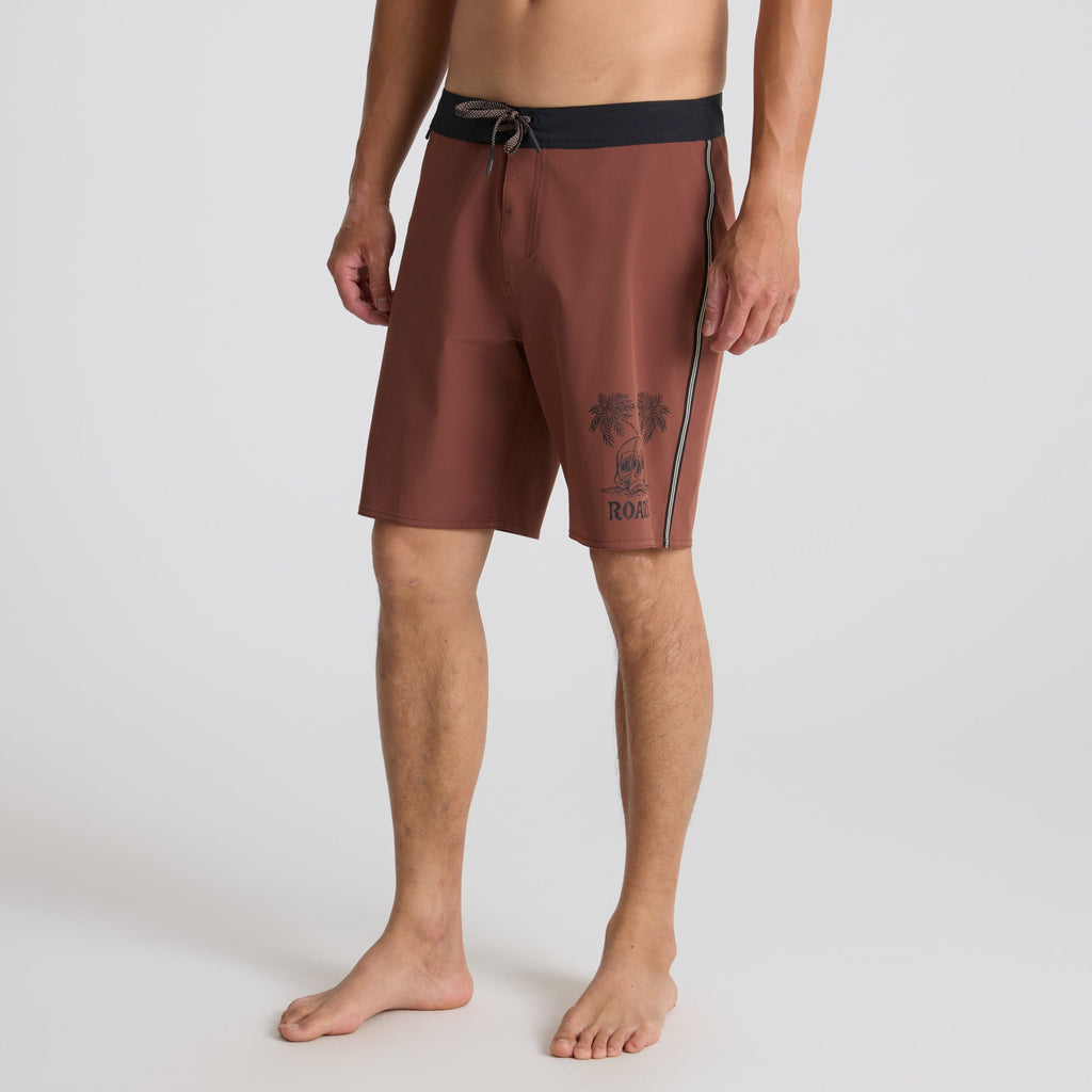 Passage 18,5' Boardshorts - Rot Clay