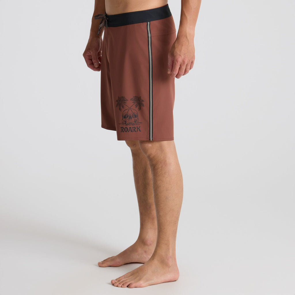 Passage 18,5' Boardshorts - Rot Clay