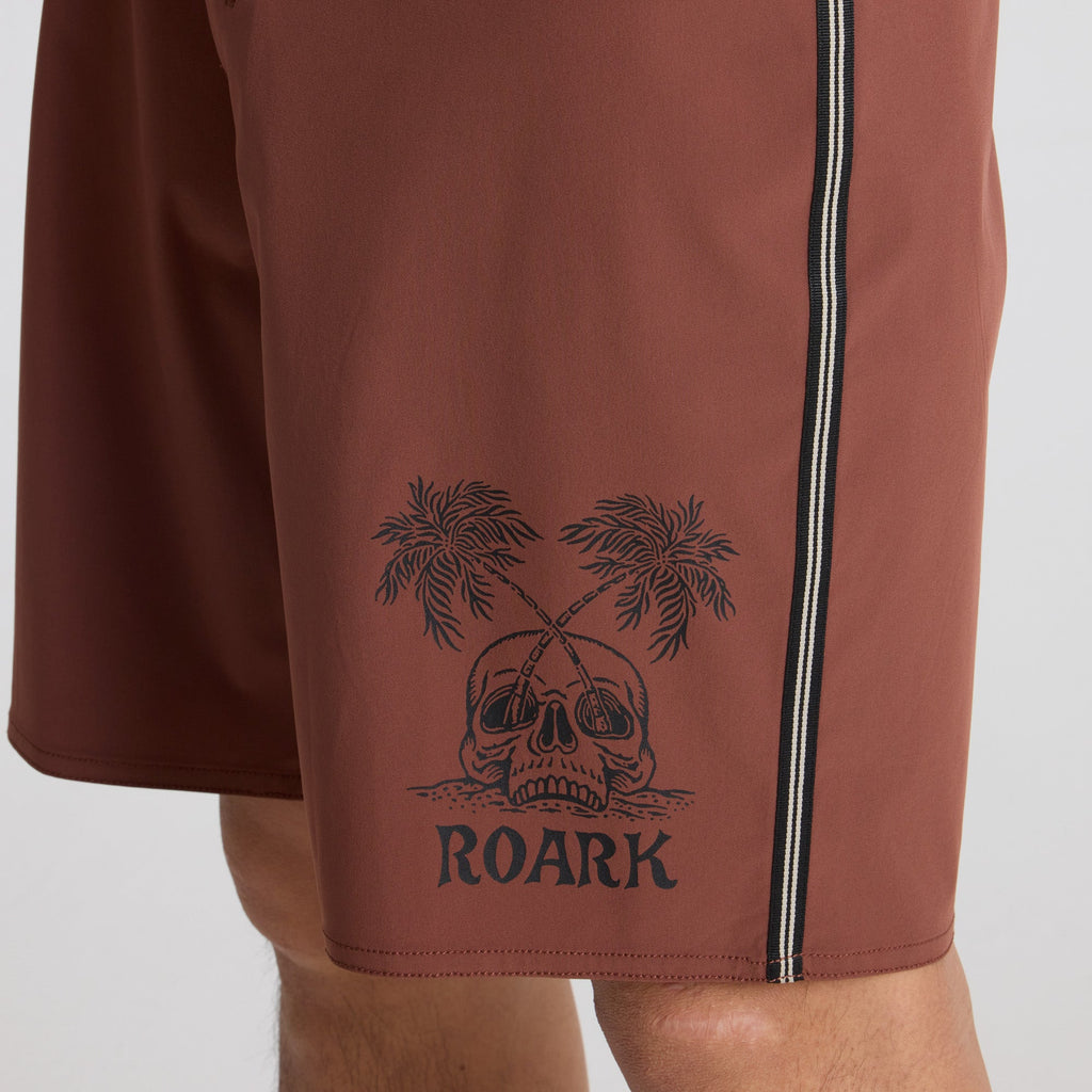 Passage 18,5' Boardshorts - Rot Clay