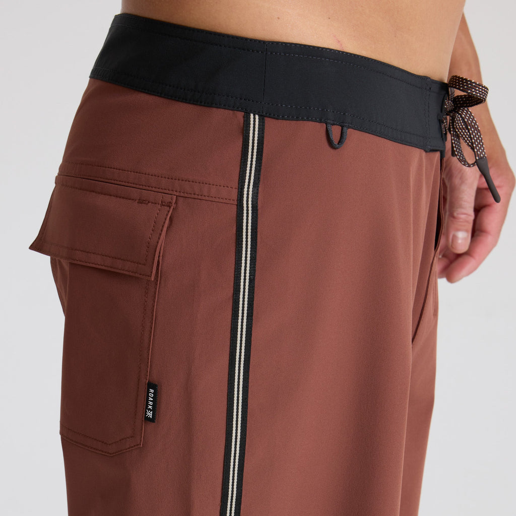 Passage 18,5' Boardshorts - Rot Clay