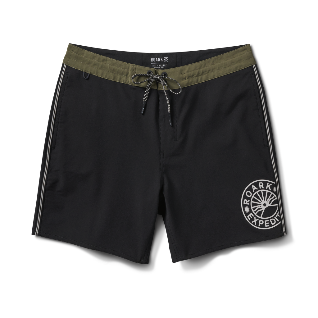 Chiller Boardshorts — Schwarz