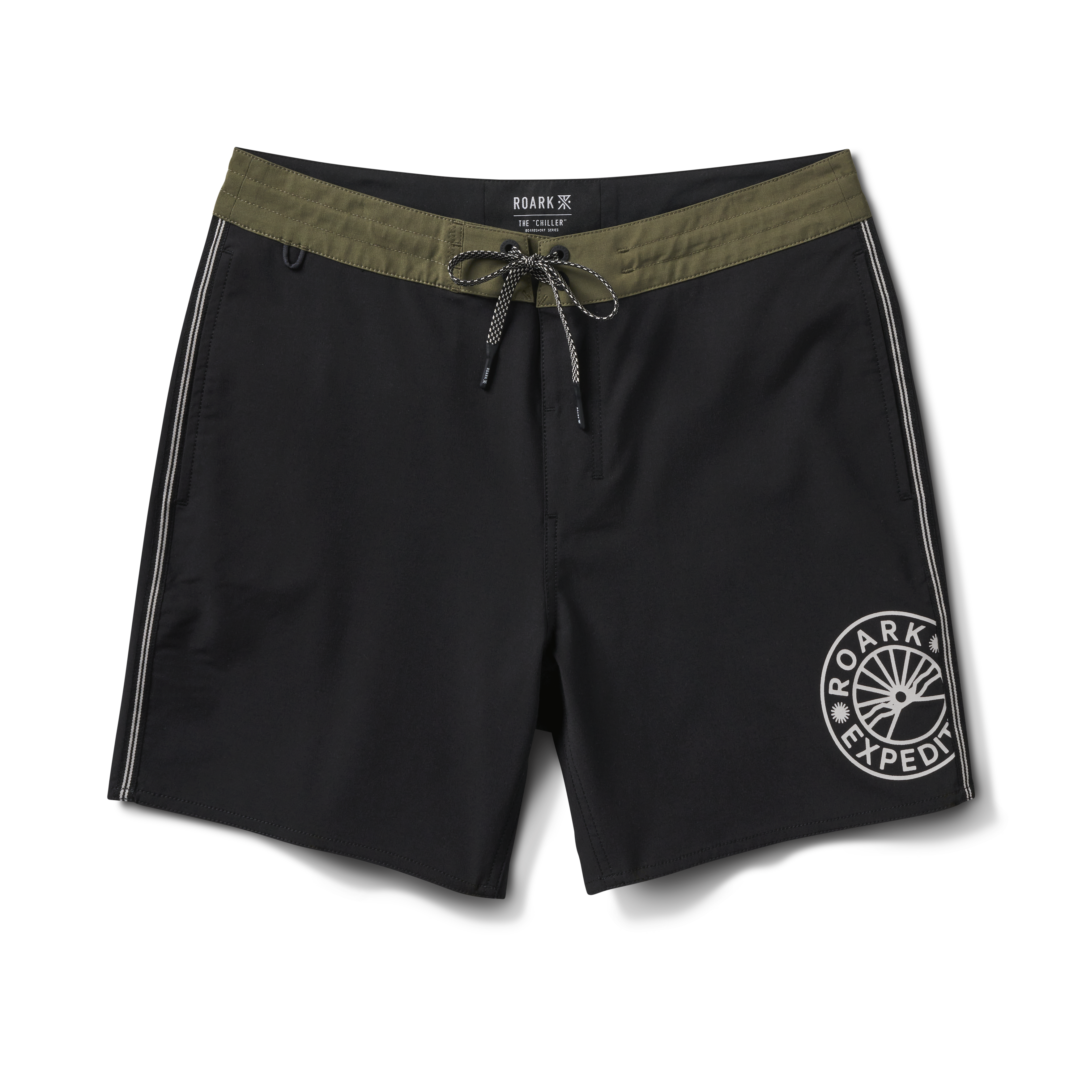 Chiller Boardshorts — Schwarz