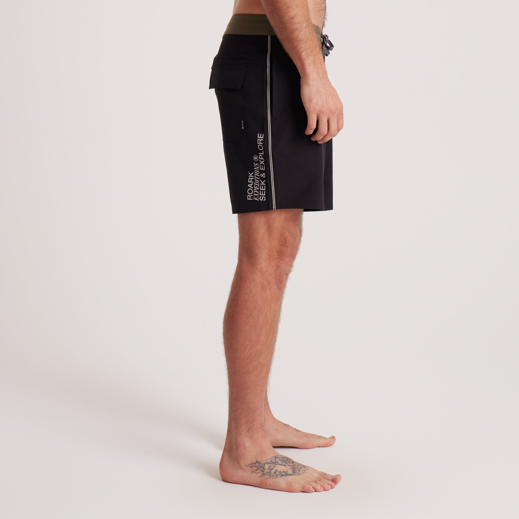 Chiller Boardshorts — Schwarz